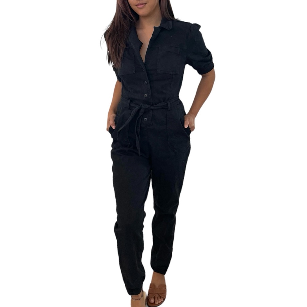 Paige Mayslie Shortsleeve Jumpsuit